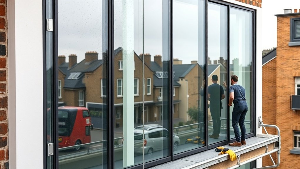 Polycarbonate to Glass Conversion Staines-upon-Thames