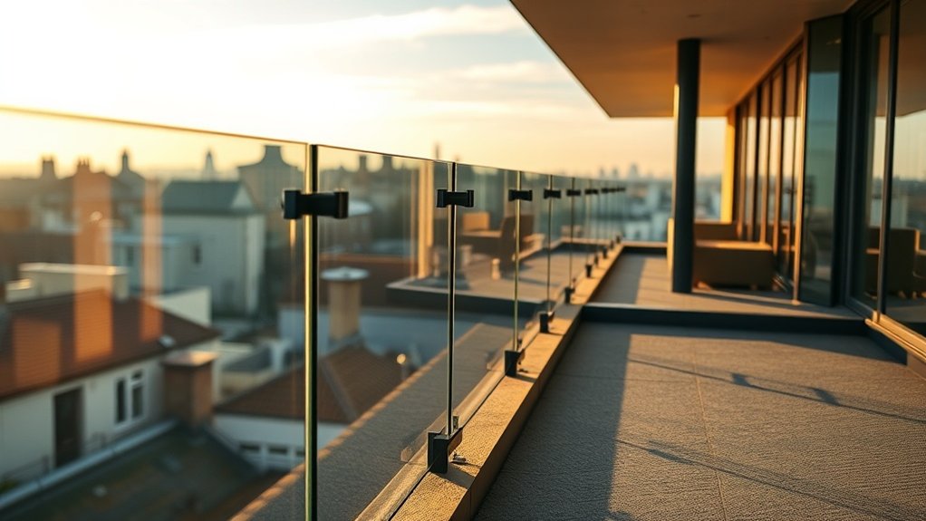 Terrace Glass Balustrades Staines-upon-Thames